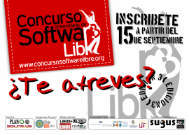 Cartel III Concurso universitario de Software Libre