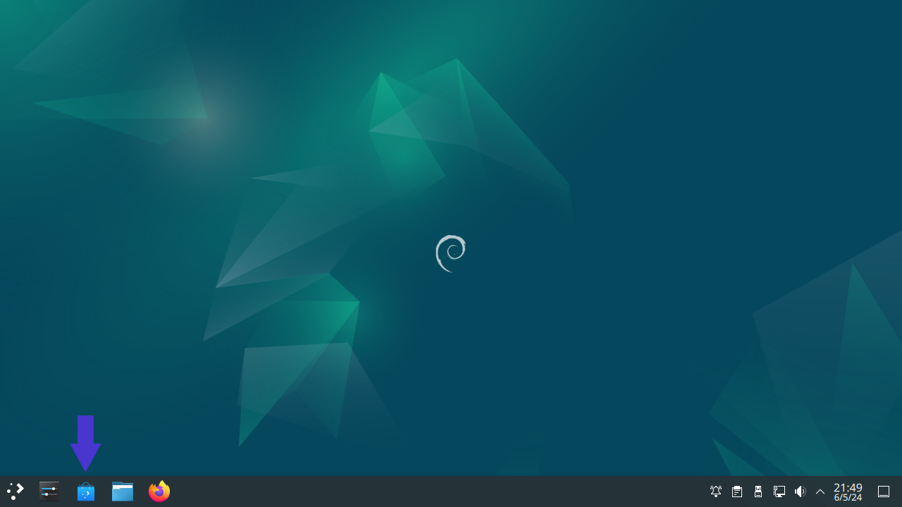 Paso 1 modo gráfico en Debian 12