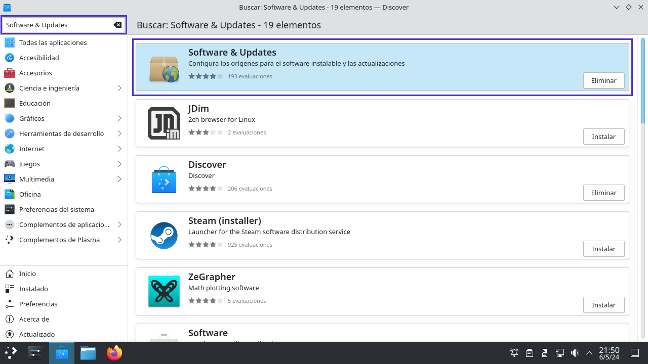 Paso 2 modo gráfico en Debian 12