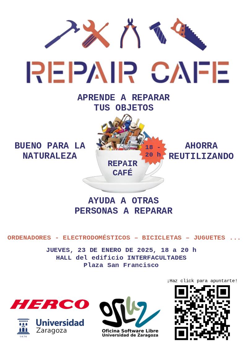 Repair Café Enero 2025